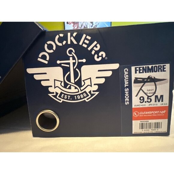 Dockers Men's Fenmore Boat Inspired Sneakers - Navy, Size 9.5, NIB - Picture 7 of 7